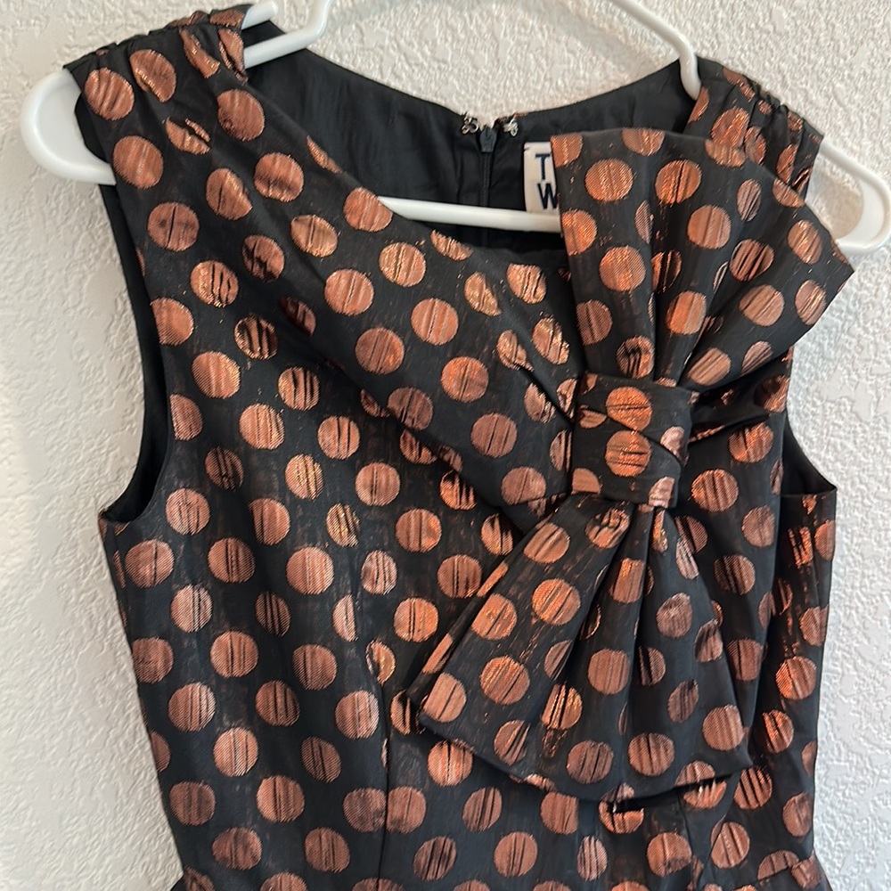 Anthropologie Two by Whit polka dot party dress